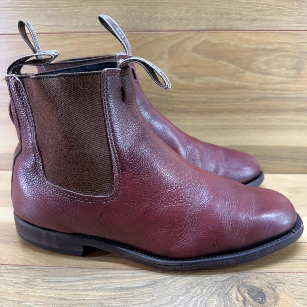 BAXTER Australia Chelsea Boots Reds Mens US 9 AU 8 Business Casual Outdoor